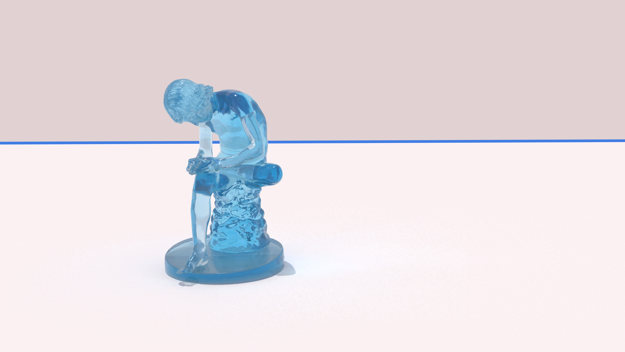Glass boy with Thorn