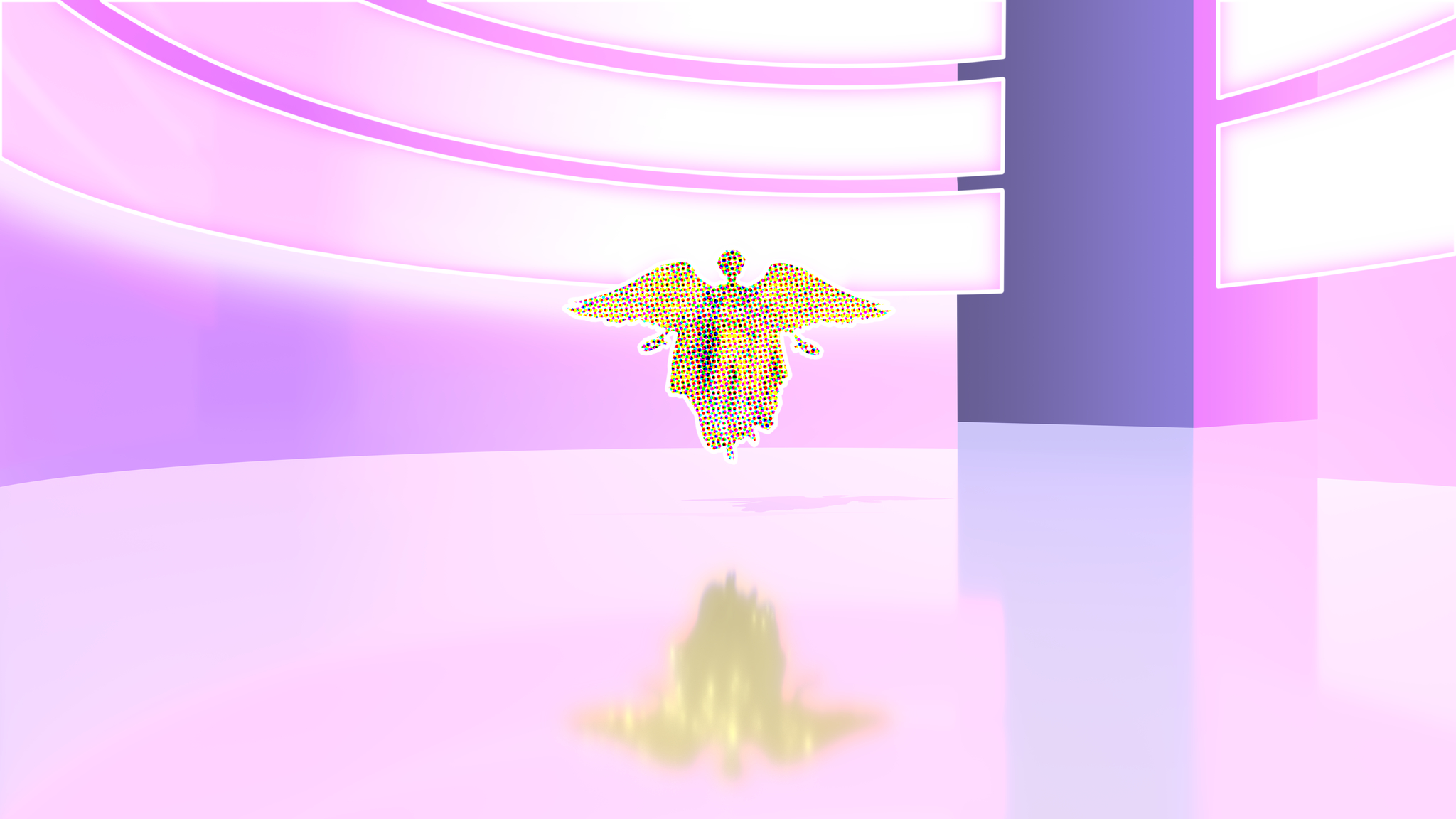 Halftone Angel