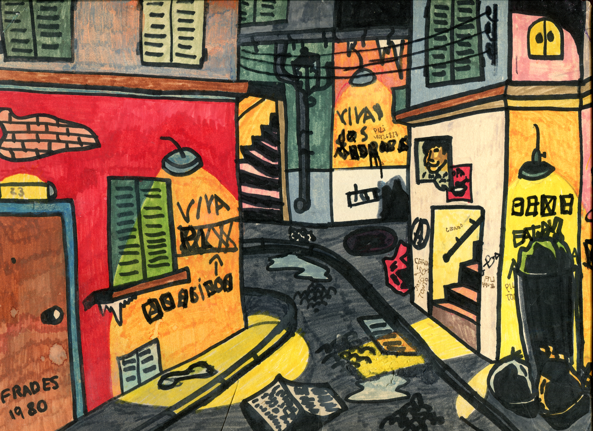 Drawing of a Street