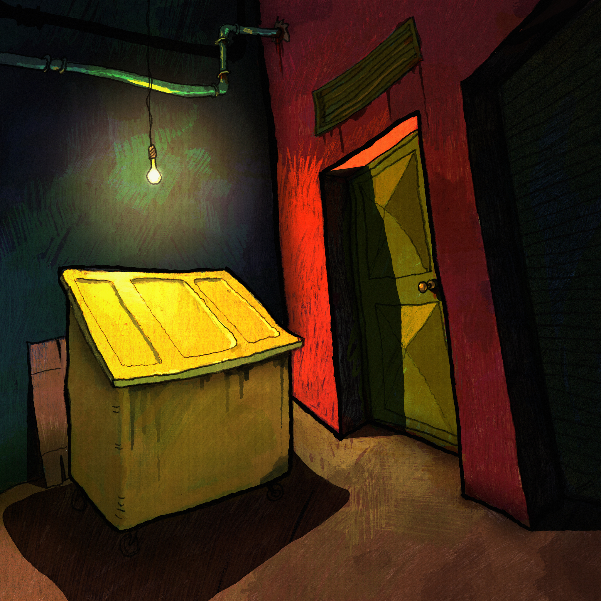 Yellow Bin