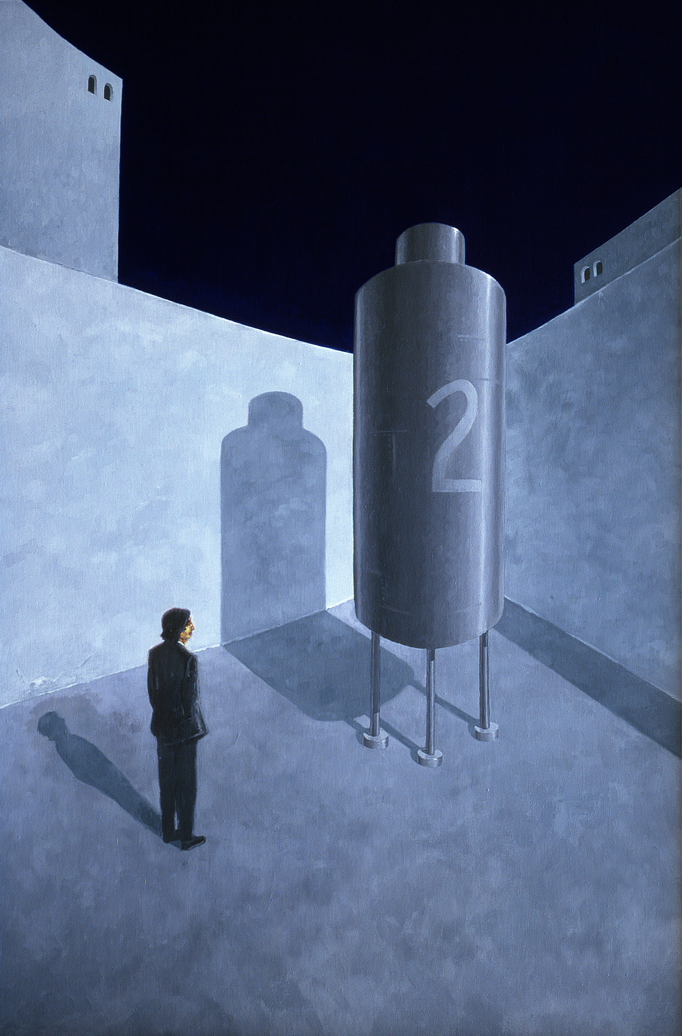 Autorretrato de Pepe Caballero en el Deposito Numero 2