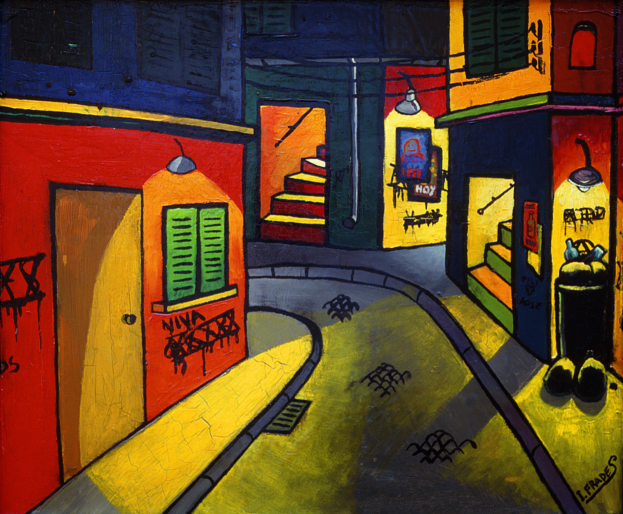 Dibujo de una Calle