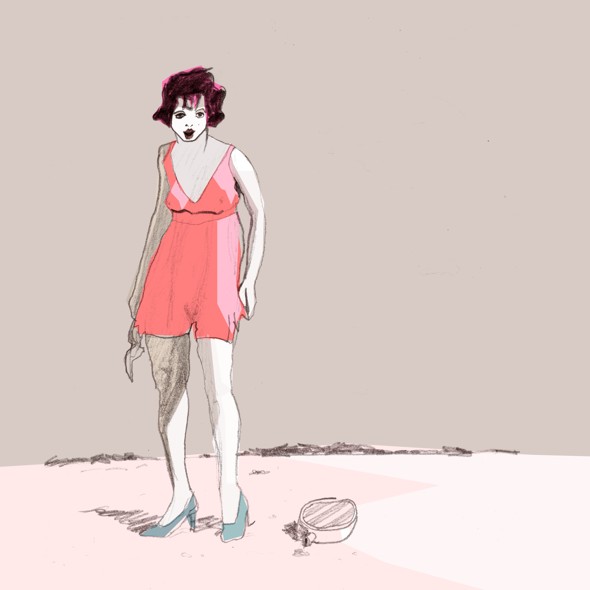 Girl in Desert